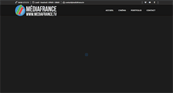 Desktop Screenshot of mediafrance.tv